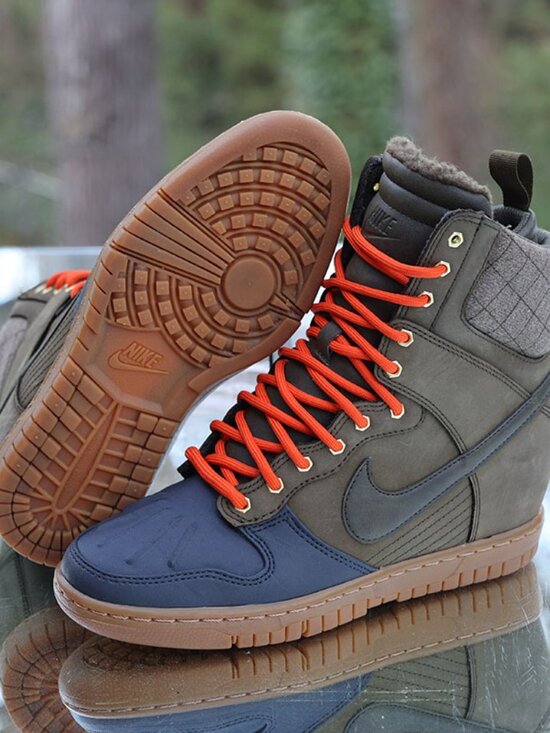Nike Dunk Sky Hi Sneakerboot 2.0 Dark Loden - Picture 5 of 13